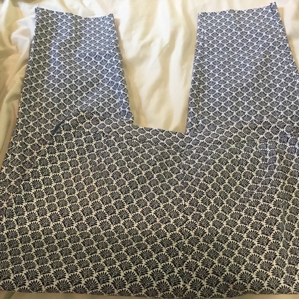NWT Appleseeds Brand Blue & White Slacks Sz. 12. - Picture 5 of 9